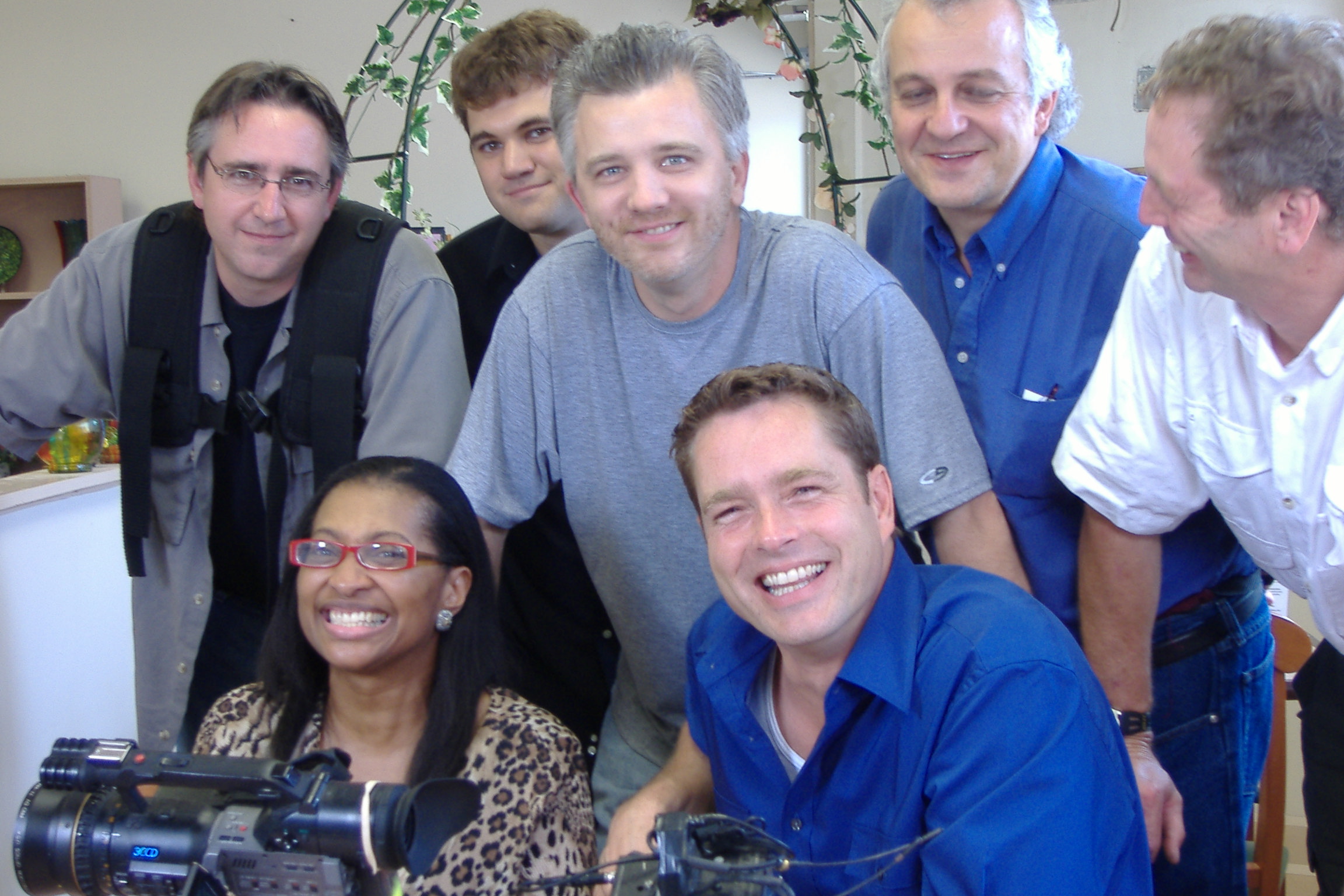 A TOUCH PF SUGAR AND FOOD NETWORK TV CREW