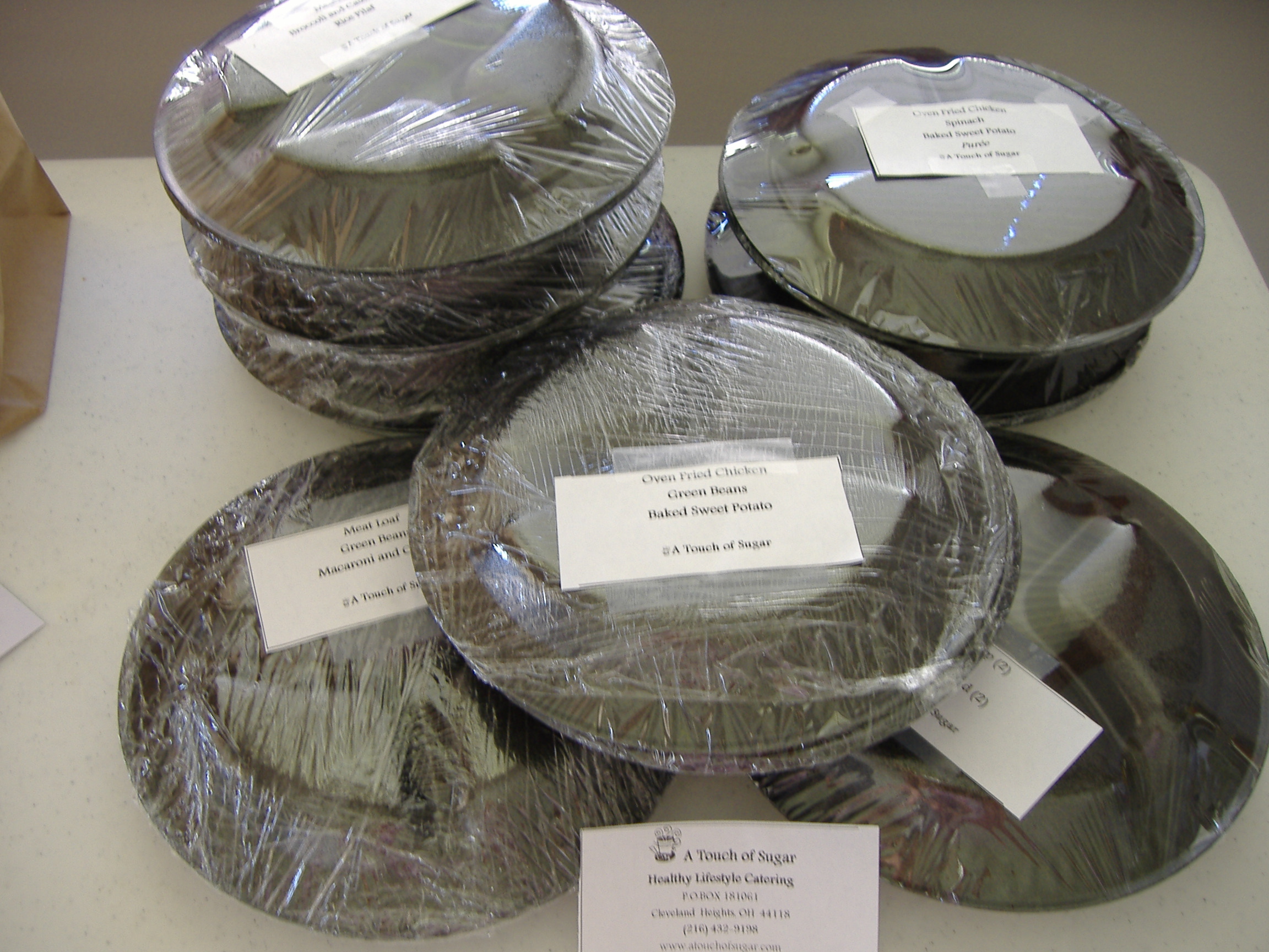 meal plan packaging black